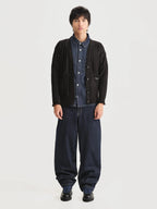 Cardigan Archivo Negro Hombre