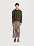 Cardigan Polo Picnic Verde Mujer