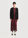 Cardigan Archivo Negro Mujer
