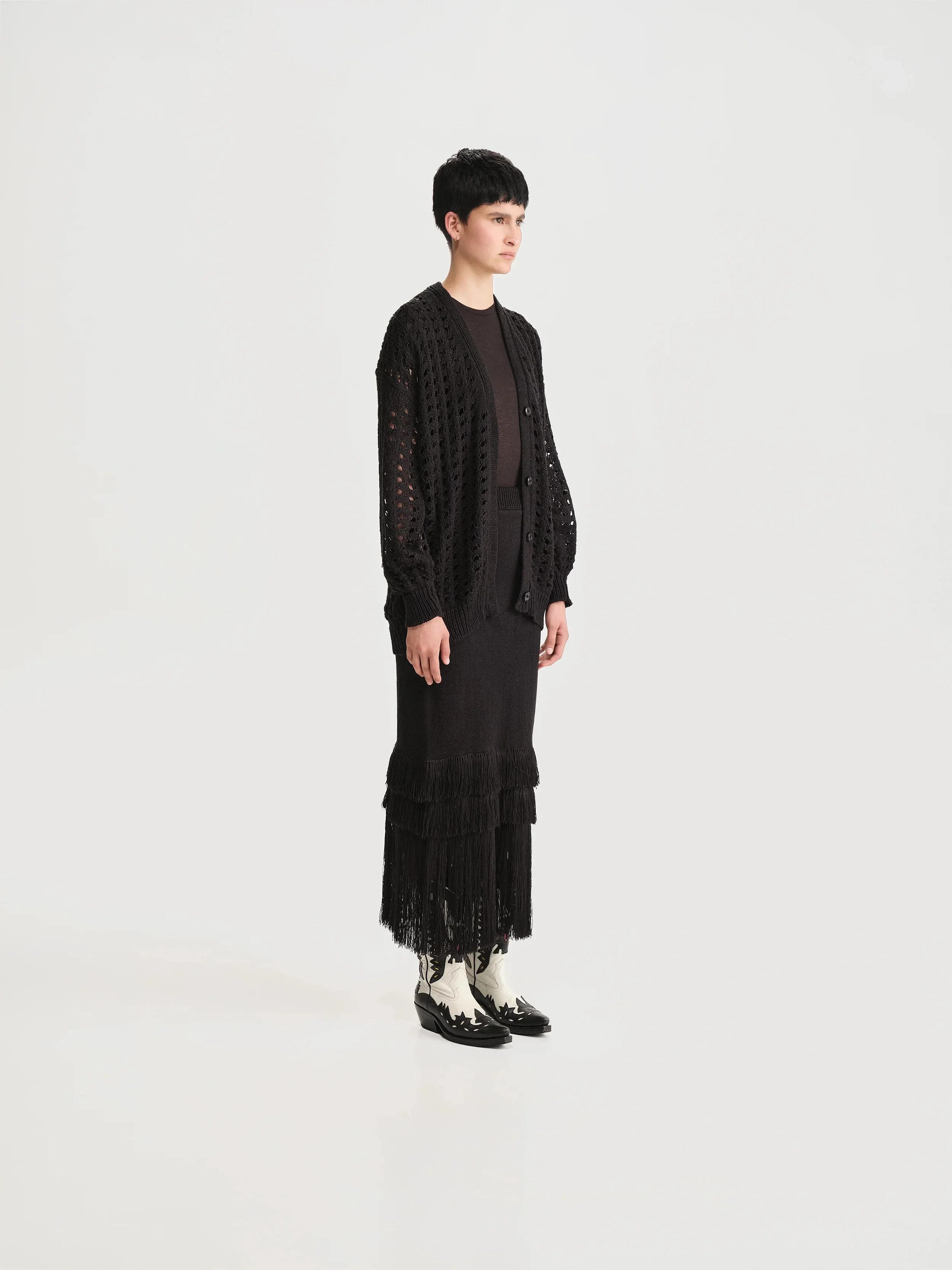Cardigan Mimbre Mujer