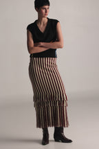 Chaleco Scratch Negro Mujer