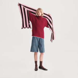 Bufanda Fresas con Chocolate